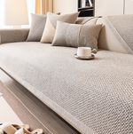 Protective sofa cover made of high-quality cotton-polyester blend