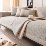 Protective sofa cover made of high-quality cotton-polyester blend