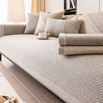 Protective sofa cover made of high-quality cotton-polyester blend