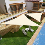 Dreieckiger Sonnenschutzsegel | UV-Schutz und wasserabweisend für Terrassen