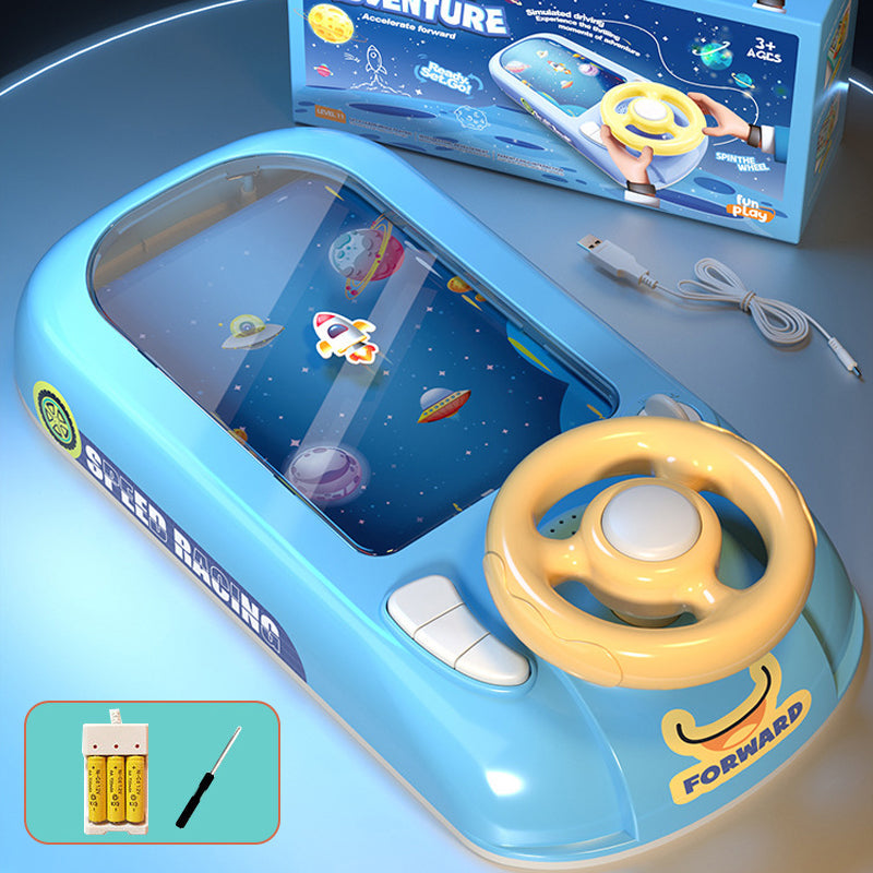 Space Adventure - Interactive Rattle Toy with Steering Wheel