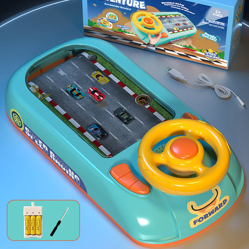 Space Adventure - Interactive Rattle Toy with Steering Wheel