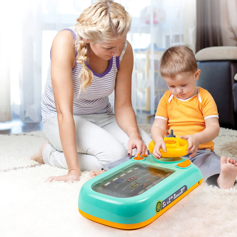 Space Adventure - Interactive Rattle Toy with Steering Wheel
