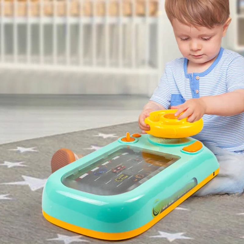 Space Adventure - Interactive Rattle Toy with Steering Wheel