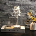 Elegant Crystal Table Lamp – Sparkling Light for Your Home