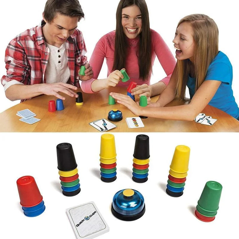 SpeedStack - Das aufregende Becherstapelspiel für die ganze Familie