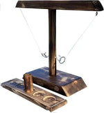 SpeelSlim - Wooden Ring Toss Game for Indoors and Outdoors