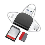 Kompakter 4-in-1 Kartenleser für schnelles Datenmanagement