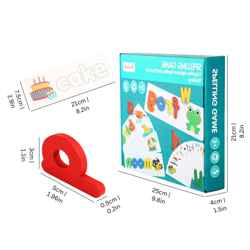 Enchanting World of Letters - Wooden Toy for Children