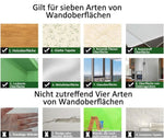 Selbstklebende Spiegel-Folie | Bruchsicher & Anpassbar | Klar