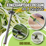Gemüseschneider | 360-Grad Edelstahlklingen | Perfekte Streifen für Kräuter und Gemüse