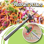 Präziser Gemüseschneider | Einfaches Zwiebel-Slicing