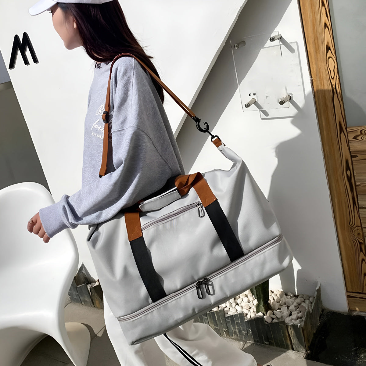 Multifunktionale Reisetasche mit Schuhabteil für Sportler
