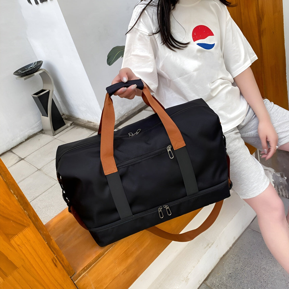 Multifunktionale Reisetasche mit Schuhabteil für Sportler