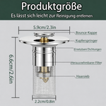 Intelligenter Abflussstopfen | Effektiver Edelstahlfilter