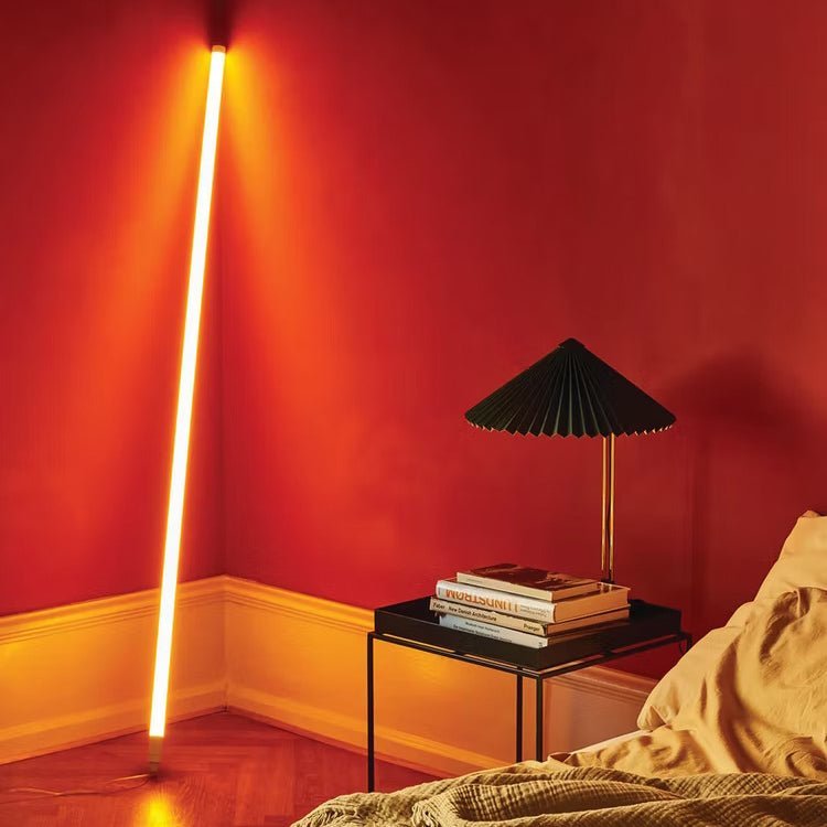 Moderne Stehlampe | Anpassbare Neonbeleuchtung | Flexibel Platzieren