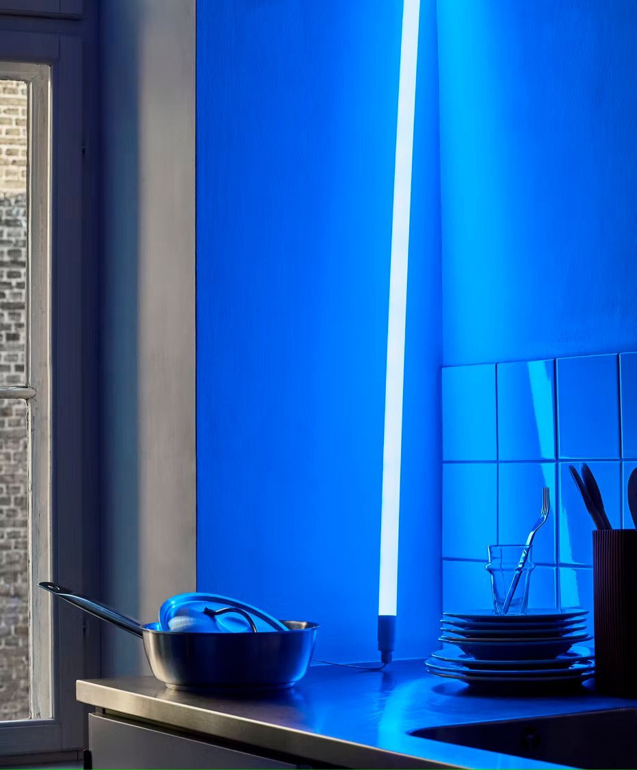 Moderne Stehlampe | Anpassbare Neonbeleuchtung | Flexibel Platzieren