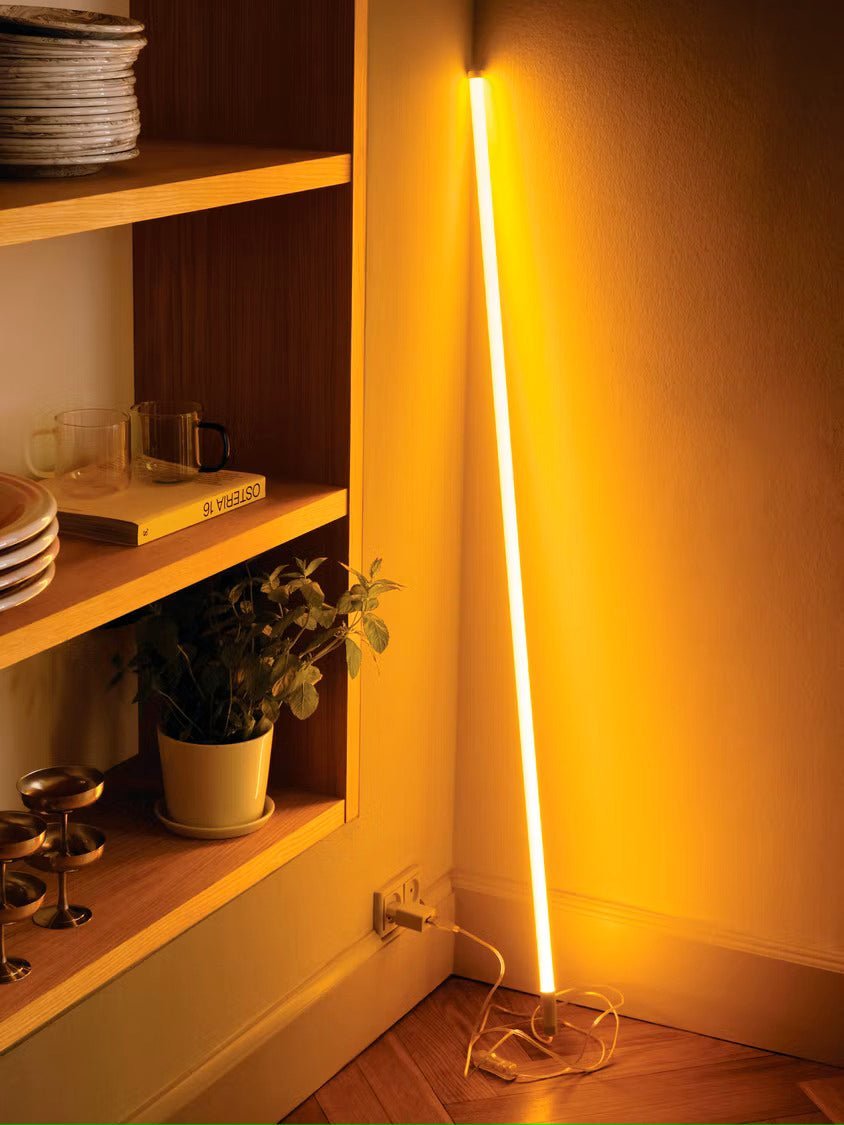 Moderne Stehlampe | Anpassbare Neonbeleuchtung | Flexibel Platzieren