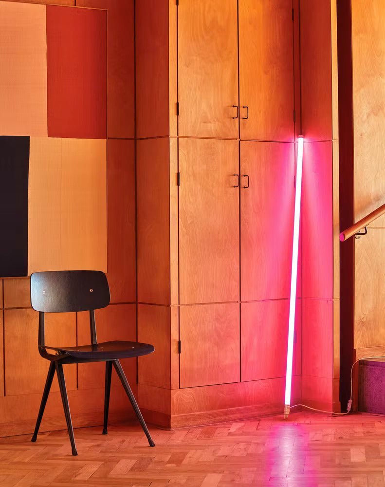 Moderne Stehlampe | Anpassbare Neonbeleuchtung | Flexibel Platzieren