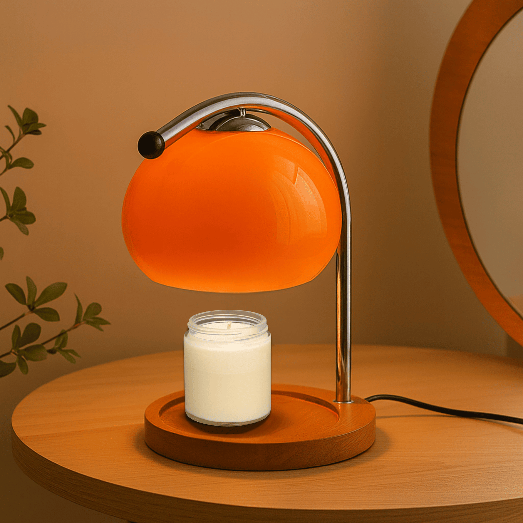 Elegante Aroma-Lampe mit LED-Beleuchtung – Duftwärmer für Ihr Zuhause