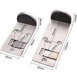 Stainless Steel Door Stopper | Safe & Stylish | Protects Your Walls