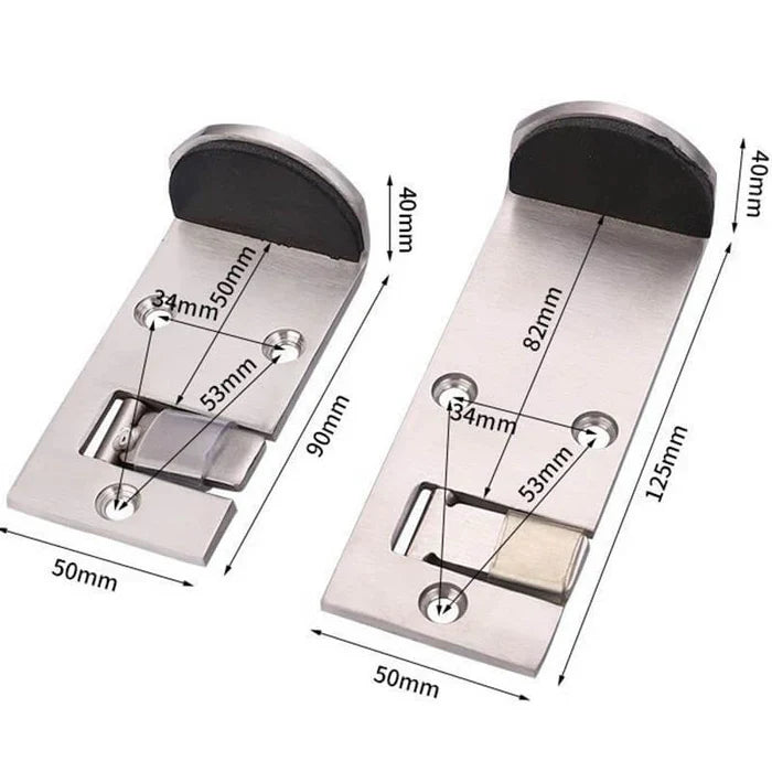 Stainless Steel Door Stopper | Safe & Stylish | Protects Your Walls