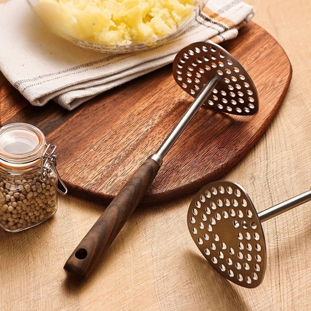 Edelstahl-Kartoffelstampfer für müheloses Kochen