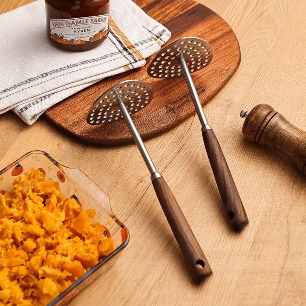 Edelstahl-Kartoffelstampfer für müheloses Kochen