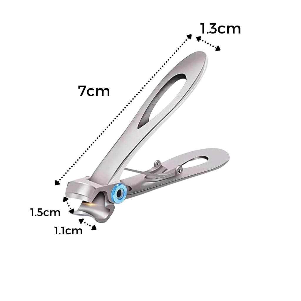 Premium Stainless Steel Nail Clippers for Strong Nails