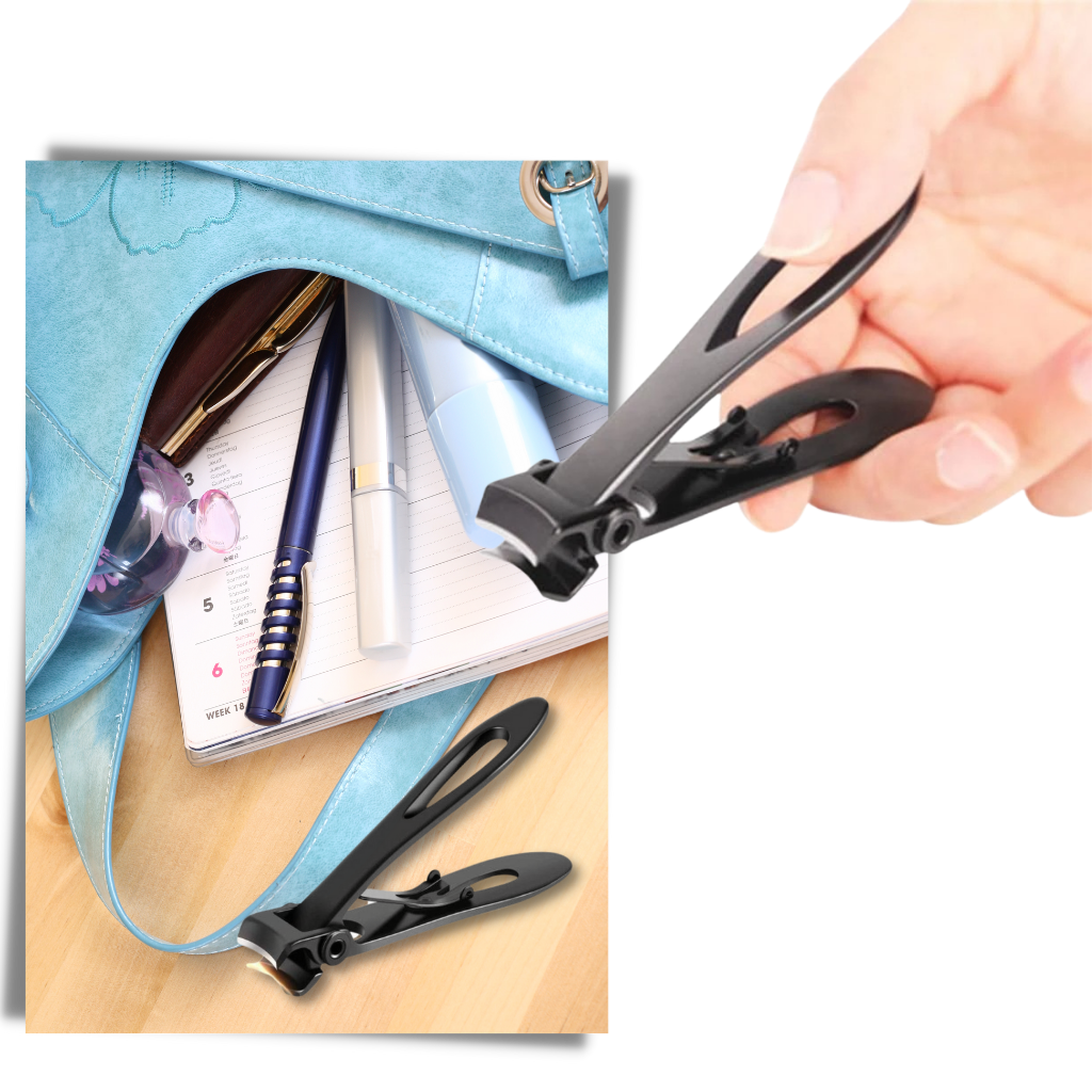Premium Stainless Steel Nail Clippers for Strong Nails
