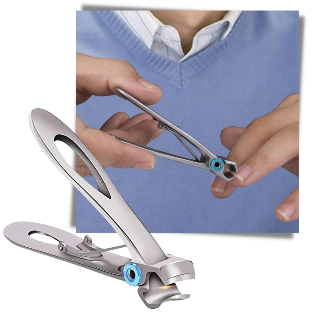 Premium Stainless Steel Nail Clippers for Strong Nails