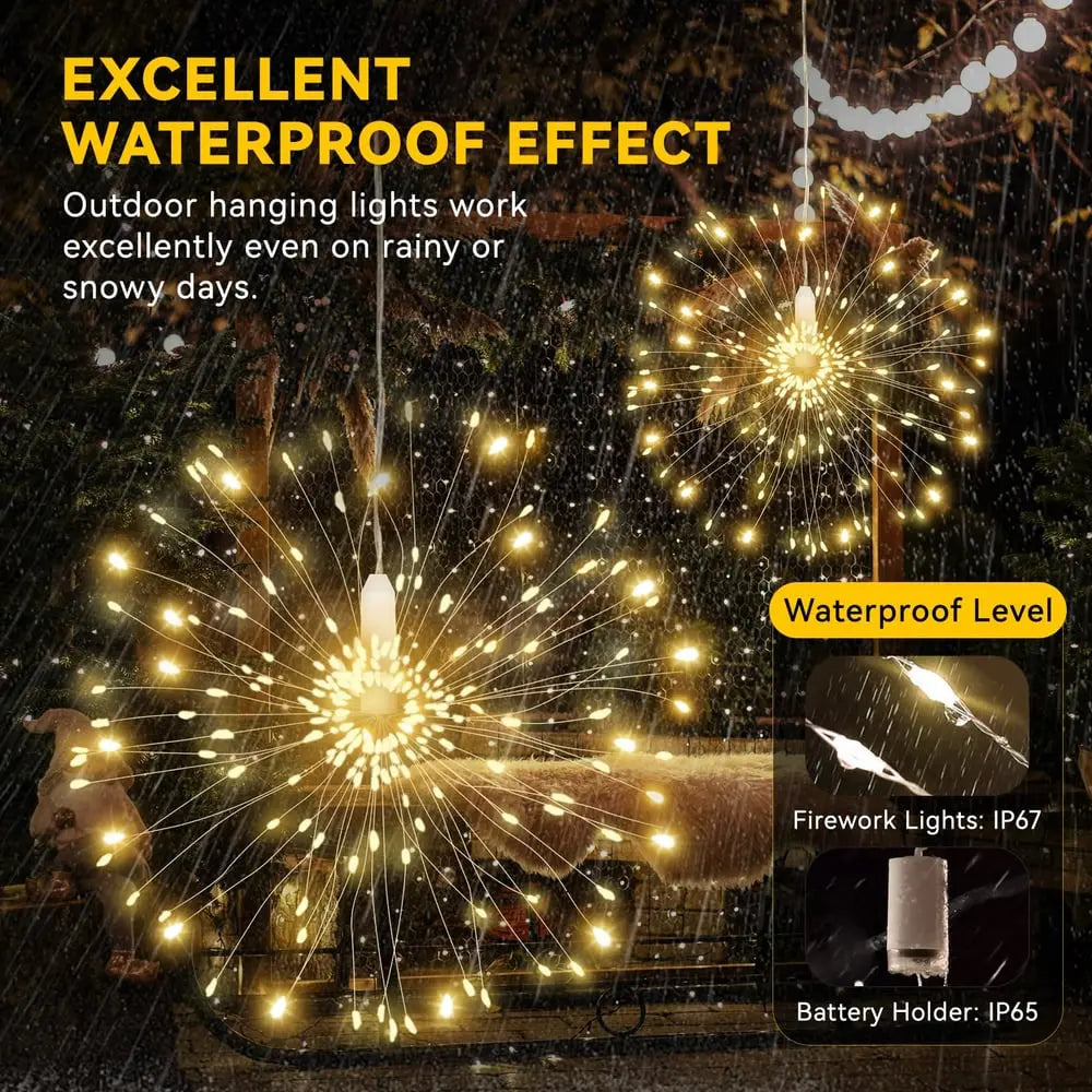 Funkelnde Lichterkette, 3er Set – Verwandeln Sie Ihr Zuhause in ein Lichtparadies