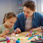 Leuchtendes Kreativset für Kinder – Steine Bemalen und Gestalten