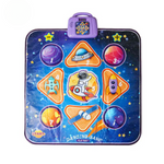 Aktive Tanzmatte für Kinder – 4 Spielmodi, 6 Schwierigkeitsstufen, Musik & LED-Licht