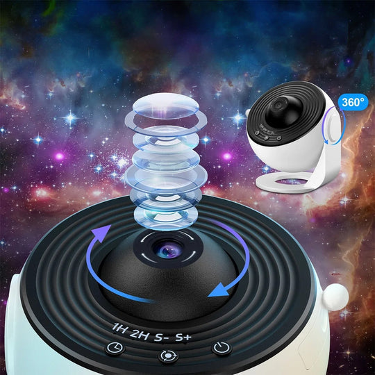 Himmelszauber Projektor™ — Verwandeln Sie Ihr Zimmer in eine entspannende Sternenlandschaft