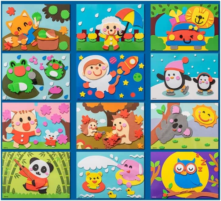 3D Sticker Puzzles - Foster Creativity and Learning Skills