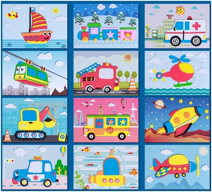 3D Sticker Puzzles - Foster Creativity and Learning Skills