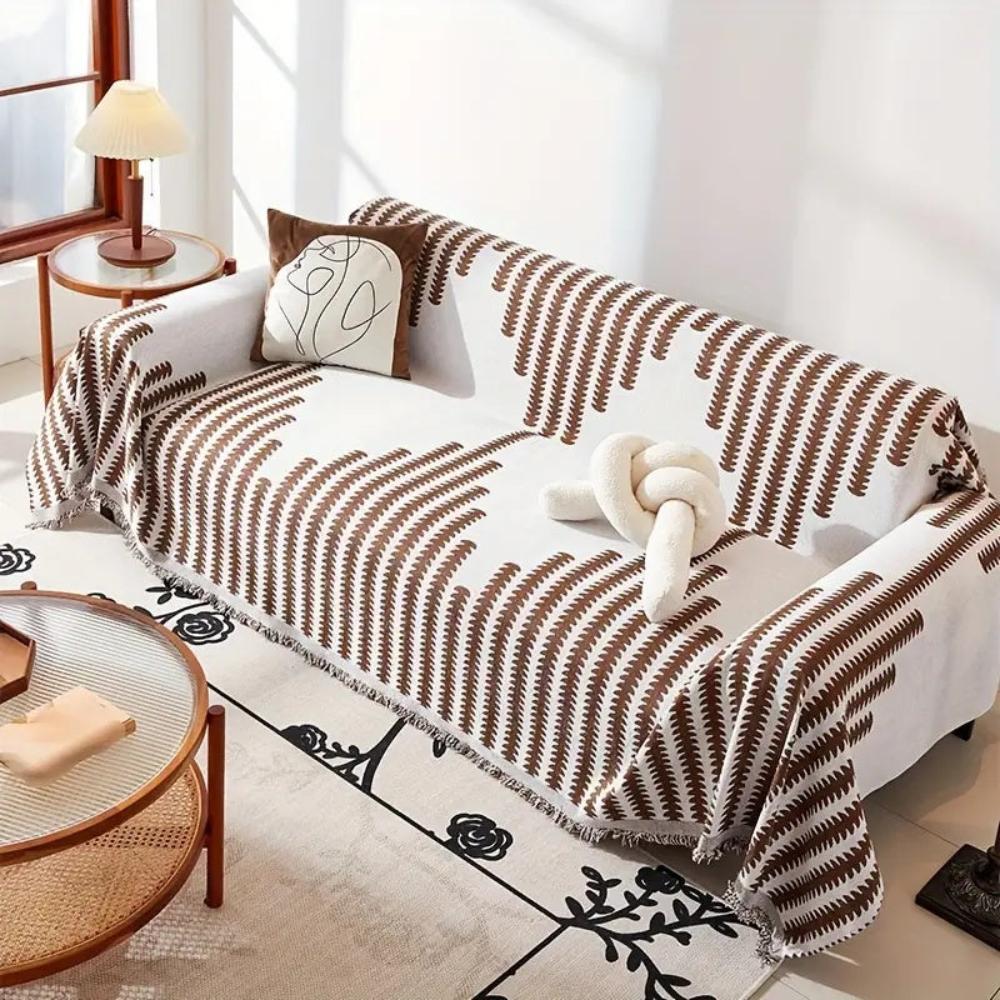 Elegant Sofa Covers with Anti-Slip and Full Coverage