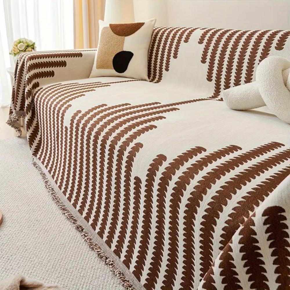Elegant Sofa Covers with Anti-Slip and Full Coverage