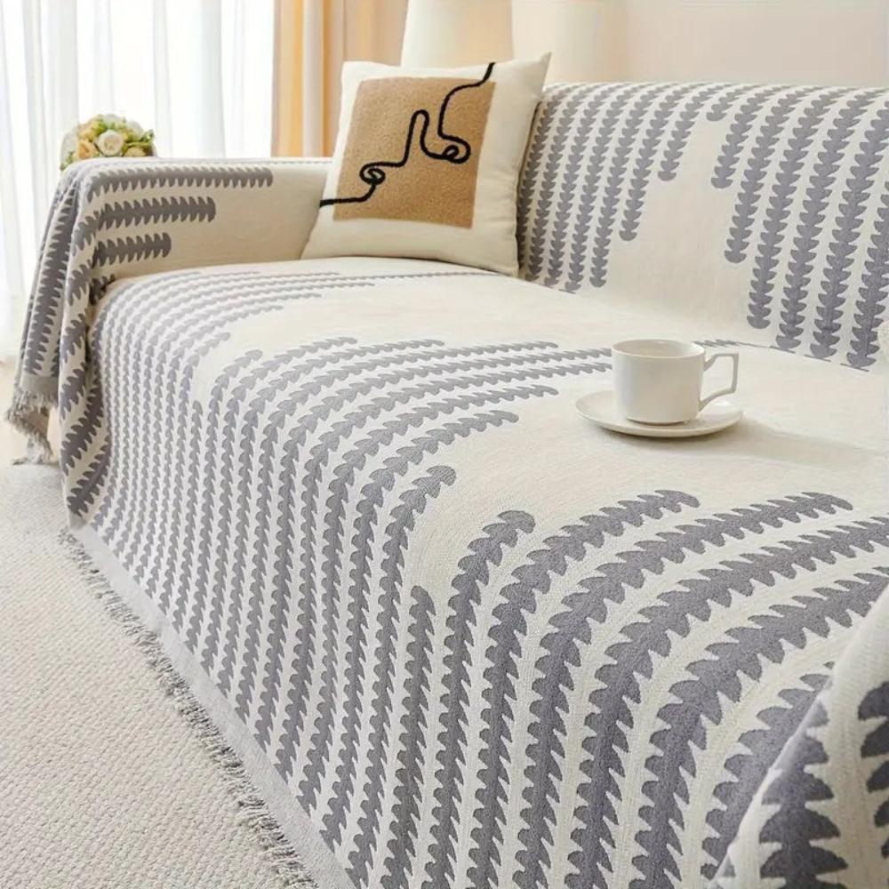 Elegant Sofa Covers with Anti-Slip and Full Coverage