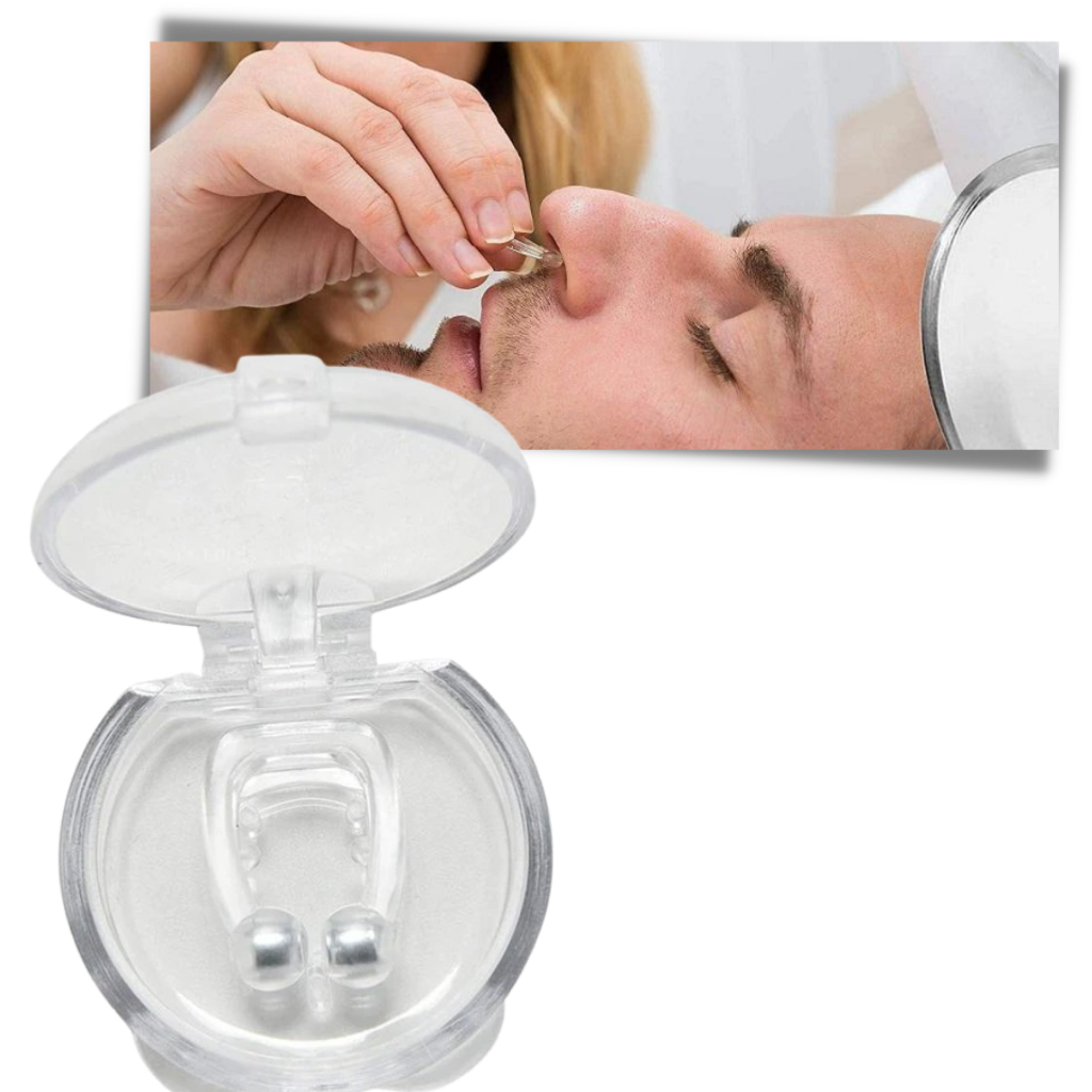 Sleeping Pleasure: Nose Clip for Undisturbed Night's Sleep