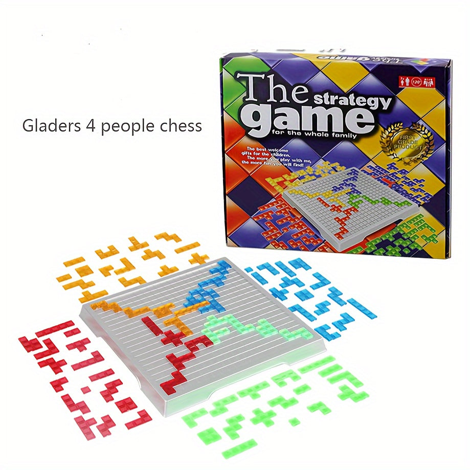 Family Strategy Game - Puzzle for up to 4 Players