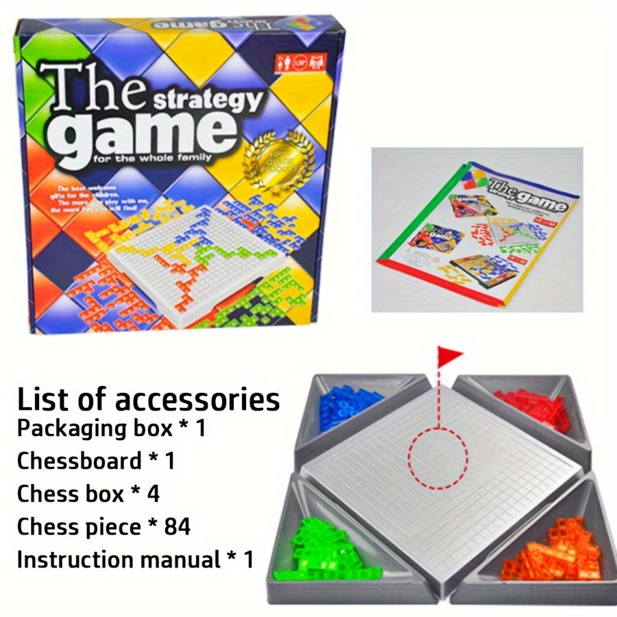 Family Strategy Game - Puzzle for up to 4 Players