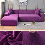 Elegante Stretch-Velours Sofahülle – Stilvoller Schutz für jedes Sofa