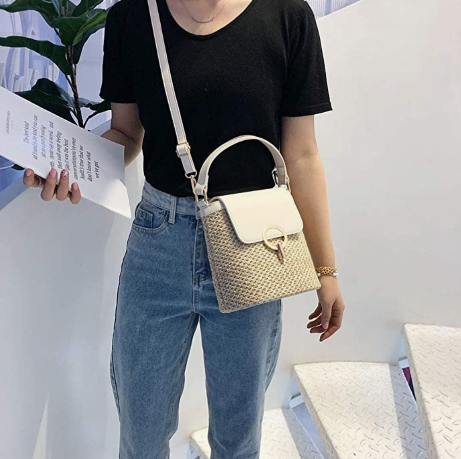 Leichte Sommertasche mit Schulterriemen – Eva Stro Chic Bag