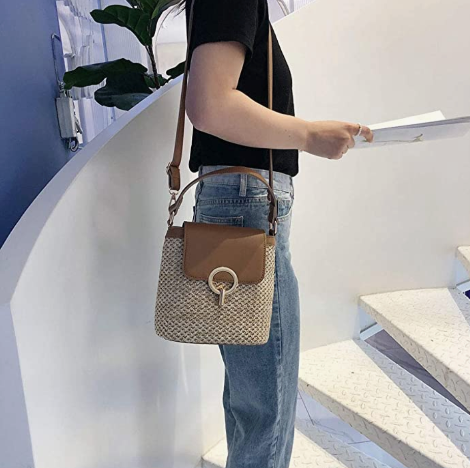 Leichte Sommertasche mit Schulterriemen – Eva Stro Chic Bag