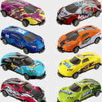 Actionreiche Spielzeugautos für Kinder – 4er Set