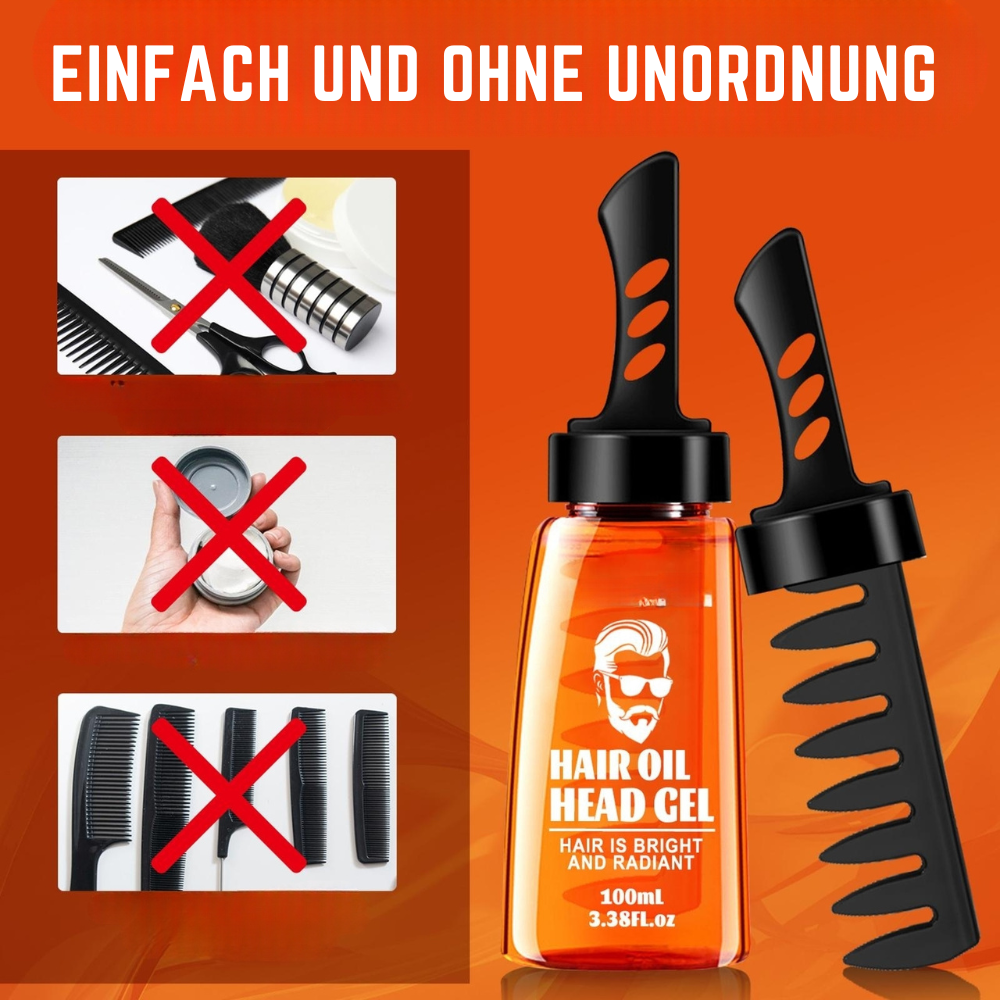 Haarstylingsgel mit Pflege und langanhaltendem Halt
