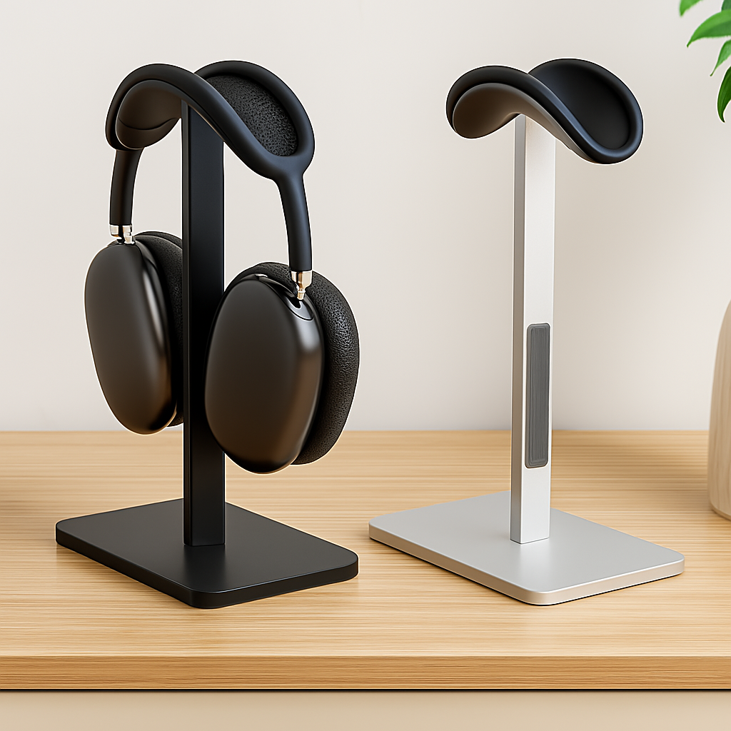 Eleganter Kopfhörerständer mit Stabiler Basis für Over-Ear Modelle