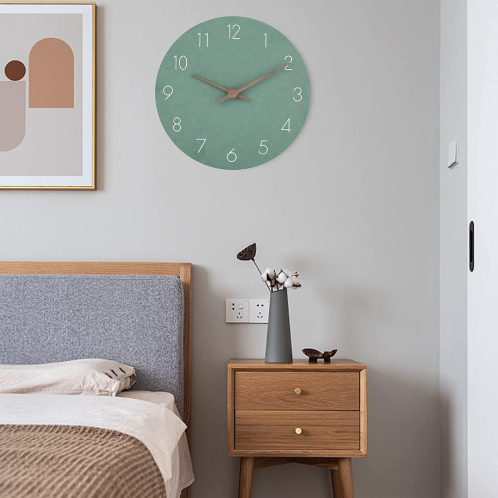 Elegante Wanduhr aus Holz – Minimalistisches Design für Ihr Zuhause